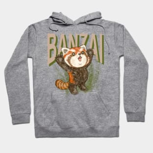 Banzai red panda Hoodie